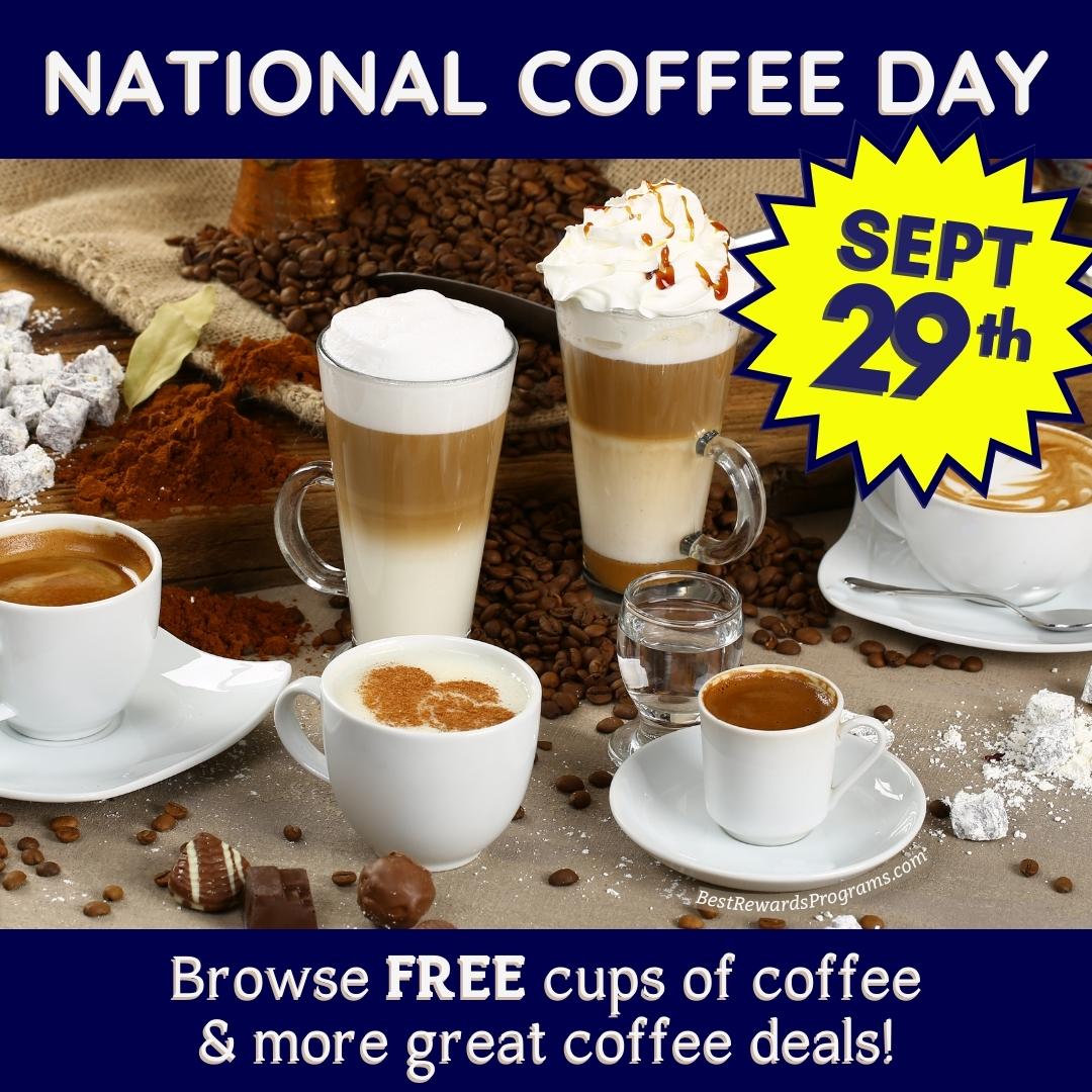 National Coffee Day Deals ☕ and Special Offers for 2024