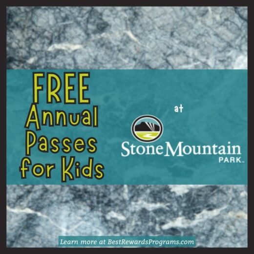 Free Pre-K Passes for Kids at Stone Mountain Park - details at bestrewardsprograms.com