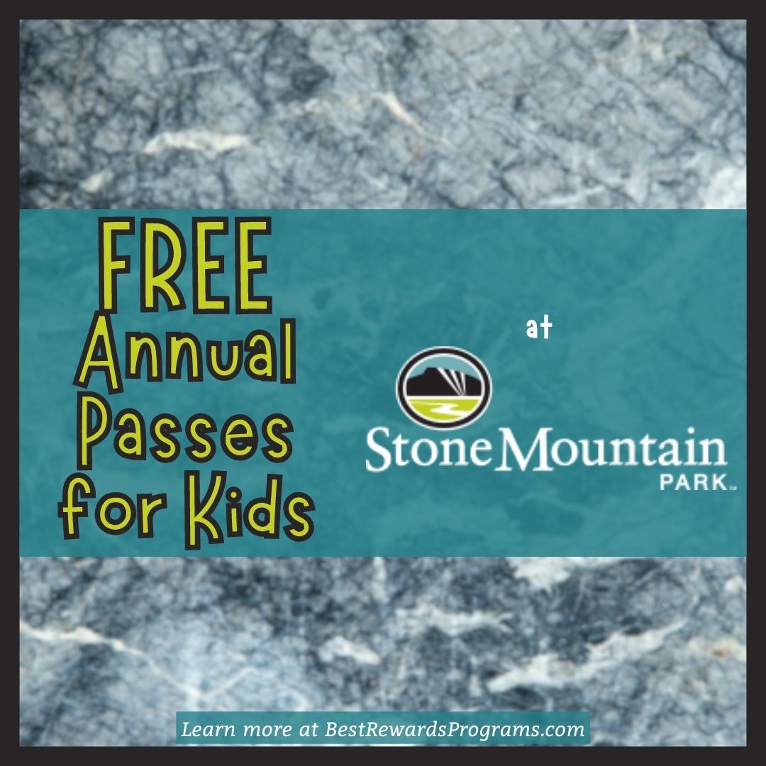 Free Annual Passes for Kids at Stone Mountain Park 🎠
