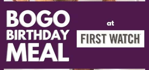 First Watch menu birthday coupon
