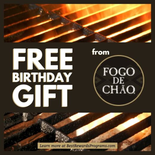 Fogo de Chao Restaurant Birthday Gift