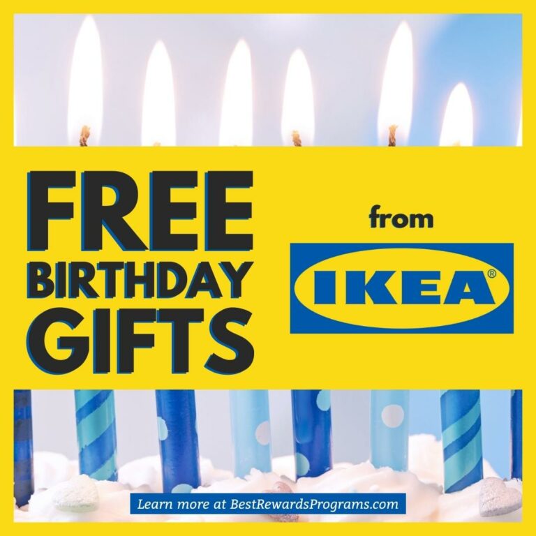 Free IKEA Birthday Gifts for IKEA Family Members 🎁🎁