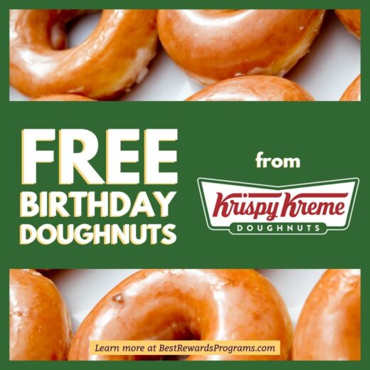 🍩 Krispy Kreme Free Birthday Gift Best Rewards Programs