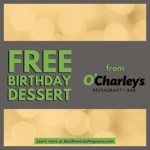 o charley s birthday dessert