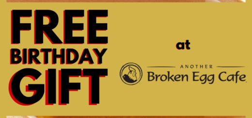 Another Broken Egg Cafe Birthday Pancakes