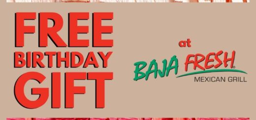 Baja Fresh Mexican Grill Birthday Gift