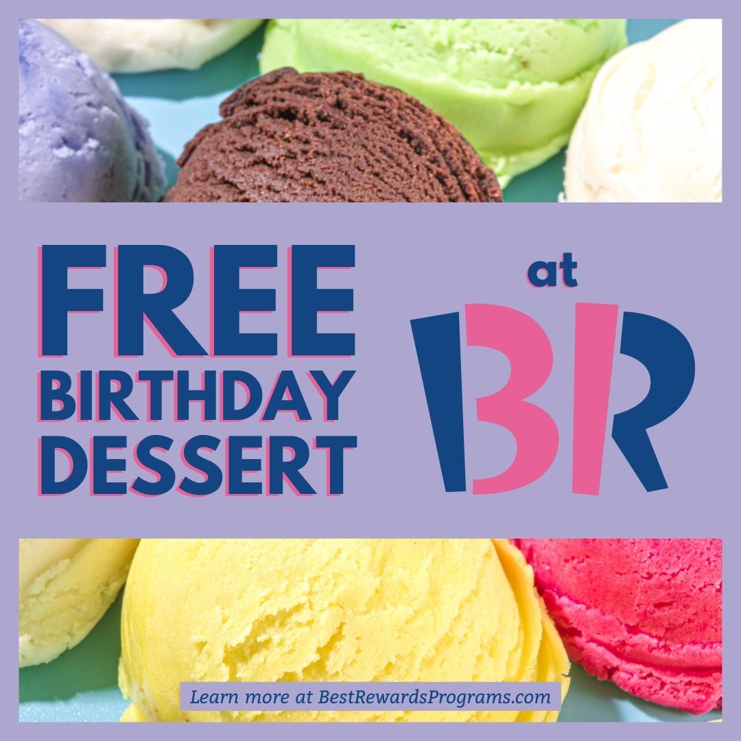 Baskin Robbins Free Birthday Gift
