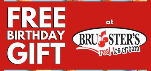 Bruster's Ice Cream Birthday Gift