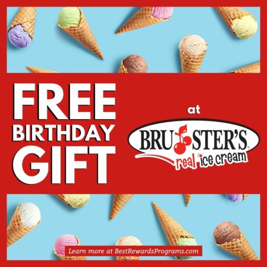 Bruster's Ice Cream Birthday Gift
