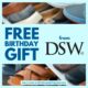 Free Birthday Gift at DSW Designer Shoe Warehouse