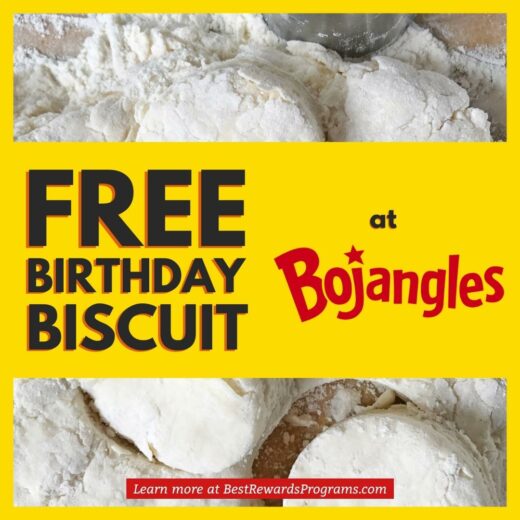 For Bojangles Biscuit Birthday Free Offer