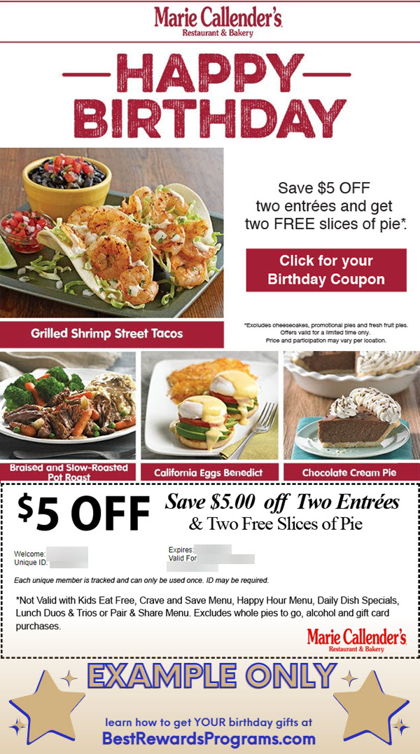 Marie Callender's Restaurant