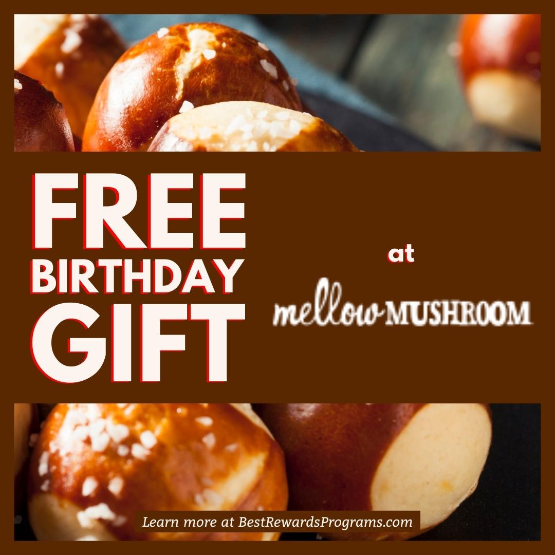 Mellow Mushroom Free Birthday Gift 🍕 Best Rewards Programs