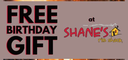 Shane Rib Shack Menu