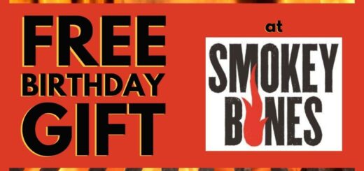Smokey Bones Restaurant Birthday Gift