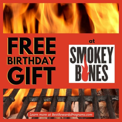Smokey Bones Restaurant Birthday Gift
