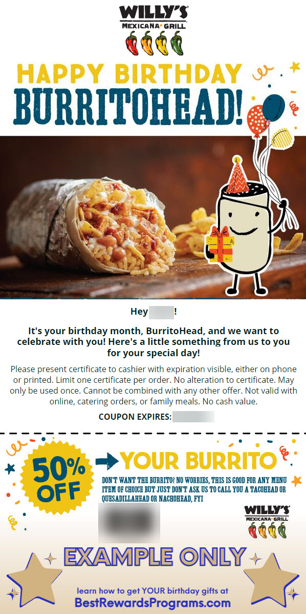 Willy's Mexicana Grill