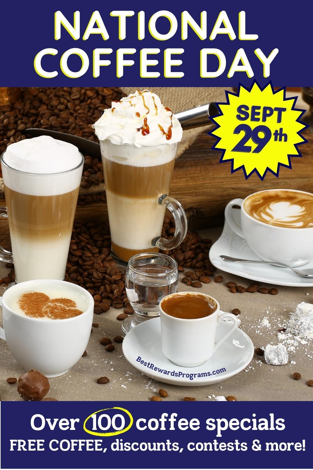 National Coffee Day Deals ☕ and Special Offers for 2024