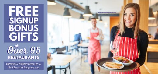 Free Food Coupons with Restaurant Loyalty Signup