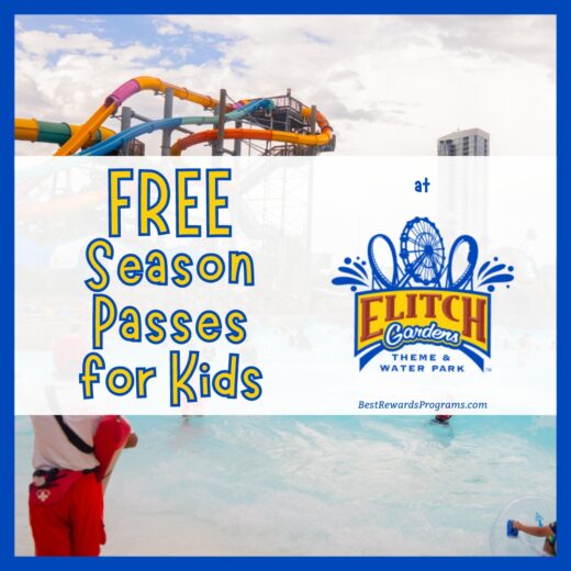 Free Pre-K Passes for Kids at Elitch Gardens Theme & Water Park in CO