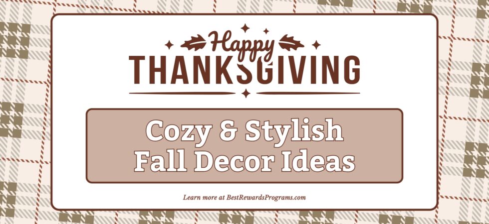 Thanksgiving Decorations & Home Decor