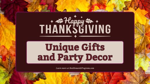 Unique Thanksgiving Gifts and Party Decor