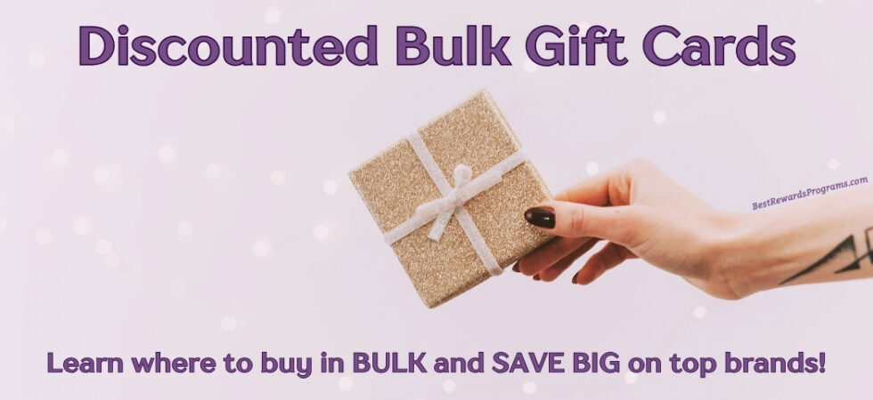 Discounted Bulk Gift Cards