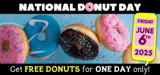 National Donut Day Specials for One Day Only on June 6th 2025