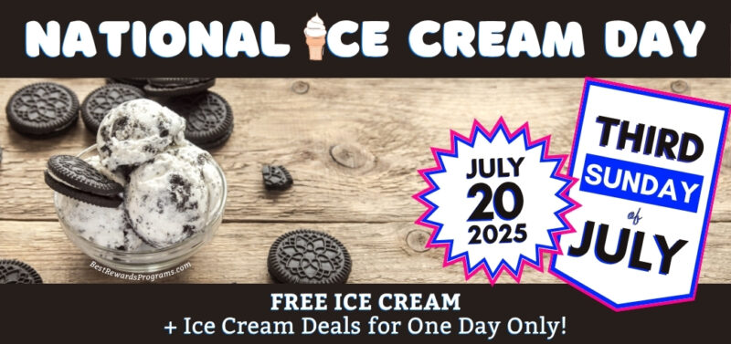 National Ice Cream Day 2025 Deals and Freebies on July 20, 2025