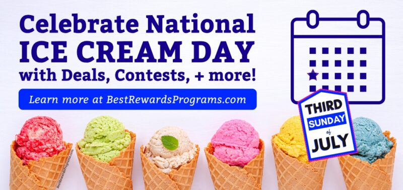National Ice Cream Day Deals