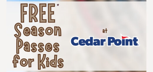 FREE Passes for Preschool Kids at Cedar Point