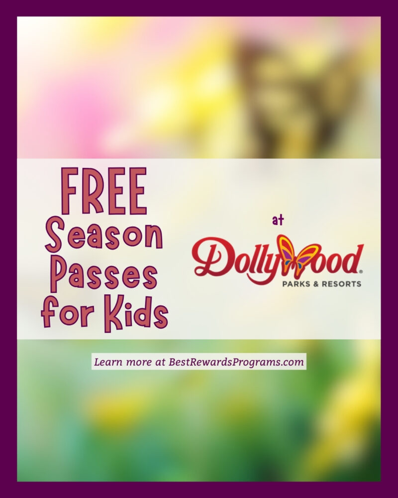 FREE Passes for Preschool Kids at DollyWood