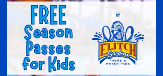 FREE Passes for Preschool Kids at Elitch Gardens