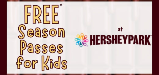 FREE Passes for Preschool Kids at Hersheypark