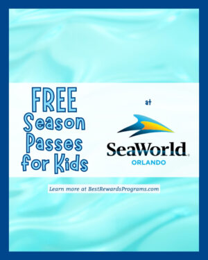 Free Season Passes for Preschool Kids at SeaWorld Orlando Florida