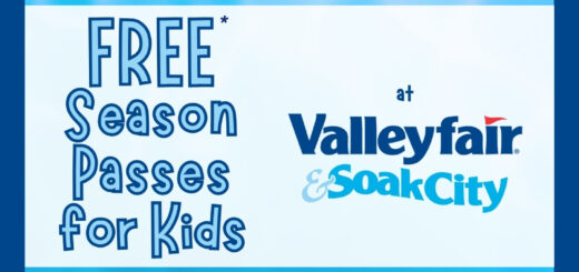 Free Season Passes for Preschool Kids at Valleyfair and Soak City