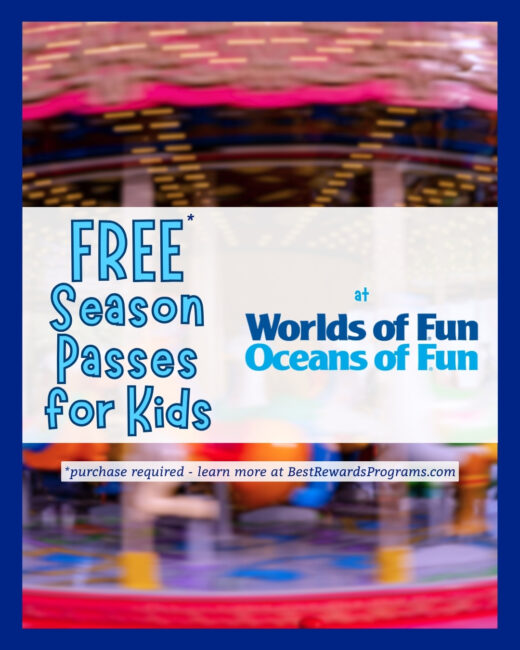 Free Season Passes for Preschool Kids at Worlds of Fun