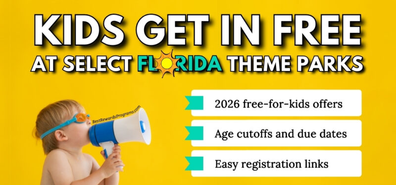 2026 Free Florida Theme Parks for Kids