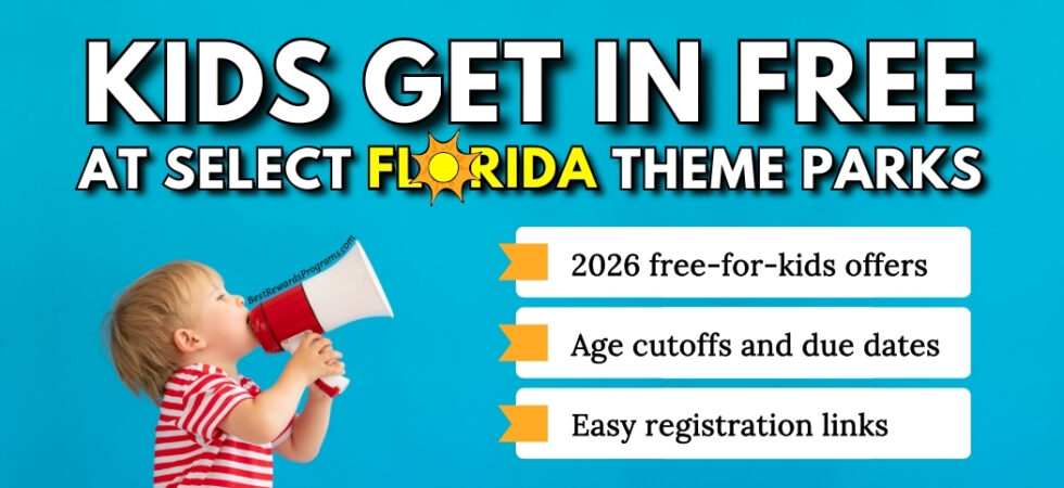 Free 2026 Florida Theme Parks for Kids