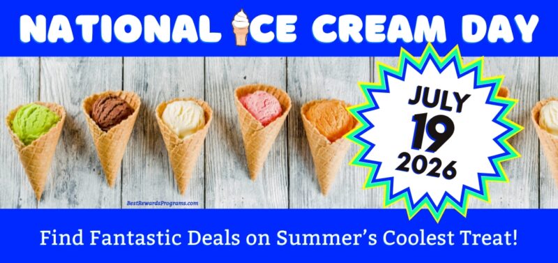National Ice Cream Day 2026