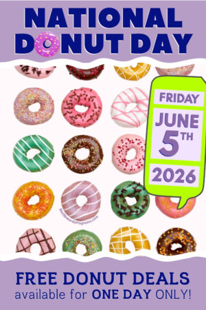 National Donut Day Specials and Contests for 2026