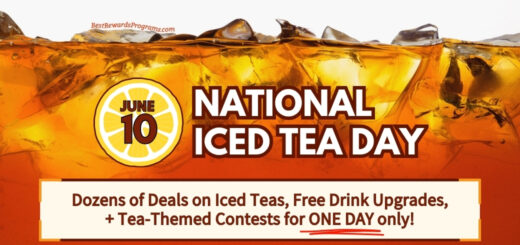 National Iced Tea Day Specials and Contests for June 10th