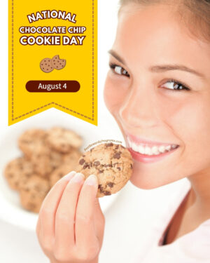 National Chocolate Chip Cookie Day Offers August 4