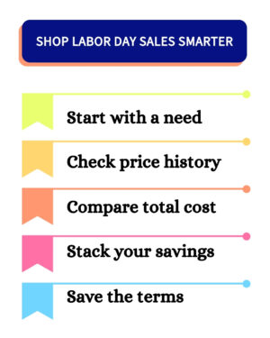 How to Shop Labor Day Sales Smarter